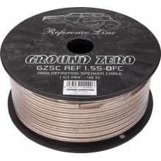 Ground Zero GZSC REF 1.5S-OFC Kolonėlių pajungimo kabelis 2 x 1.50 mm² Kaina už 1 m